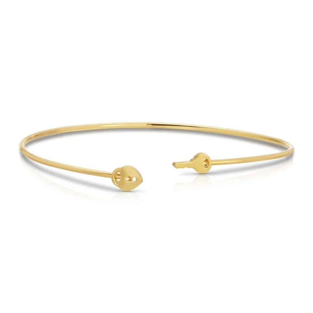 BRAND NEW Lucky Feather Connection Cuff - Key & Lock‎ - Key to My Heart